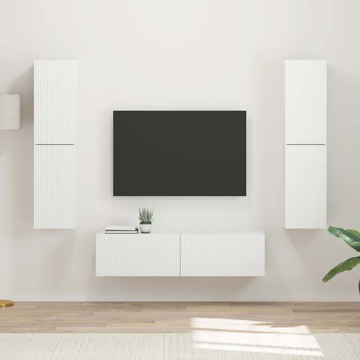 vidaXL TV-Schrankset 6 stk. 31 x 30 x 60 cm Weiß 3409123
