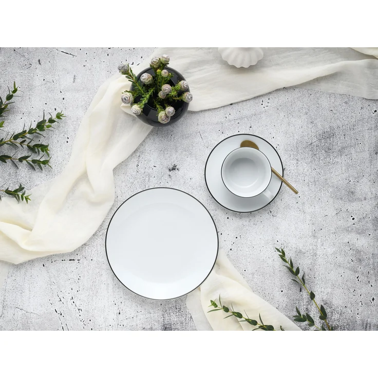 Luna Black Line, Kaffeeservice 18-tlg (mo) – Bild 5