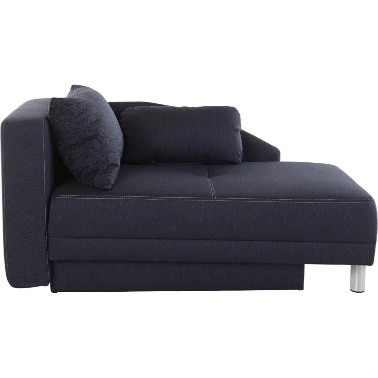 Jockenhöfer Gruppe Recamiere Roy, Chaiselongue mit Bettfunktion und Bettkasten, inklusive Federkern