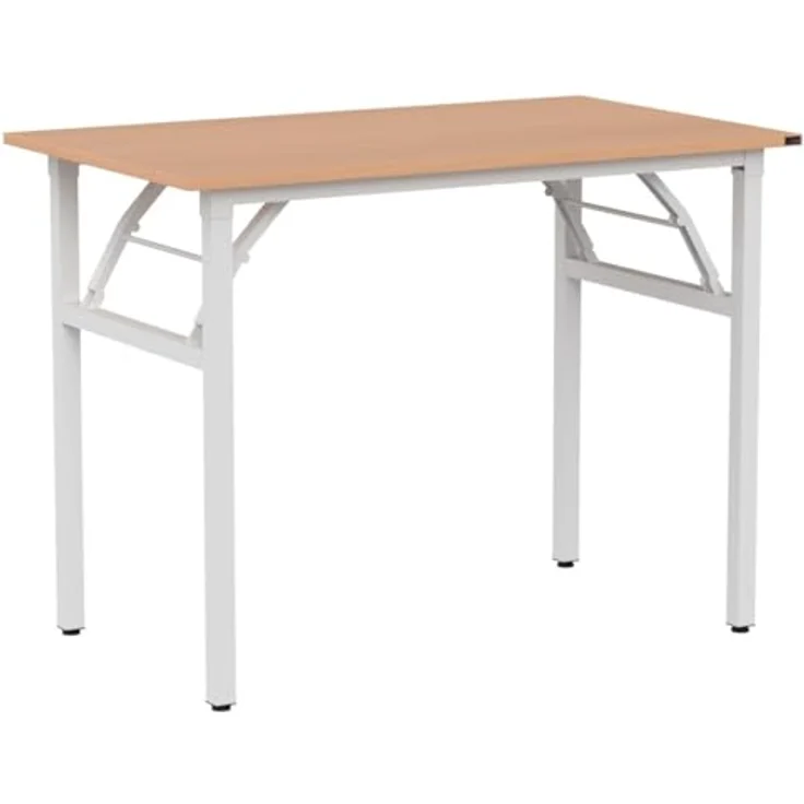 SogesHome Klapptisch Computertisch 100 x 60 x 75 cm PC Tisch Schreibtisch Bürotisch Büroarbeitsplatz für Home Office Verwendung Schreibtisch Esstisch Konferenztisch – Bild 6