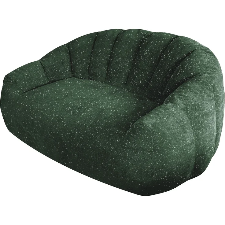 Sessel 140cm×98cm×61cm in Grün mit bärenpfoteninspiriertem Design und großzügiger Sitzfläche – Bild 2