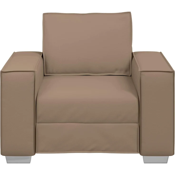 vidaXL Sofa-Sessel Cappuccino 100 cm Kunstleder 4105043 – Bild 3