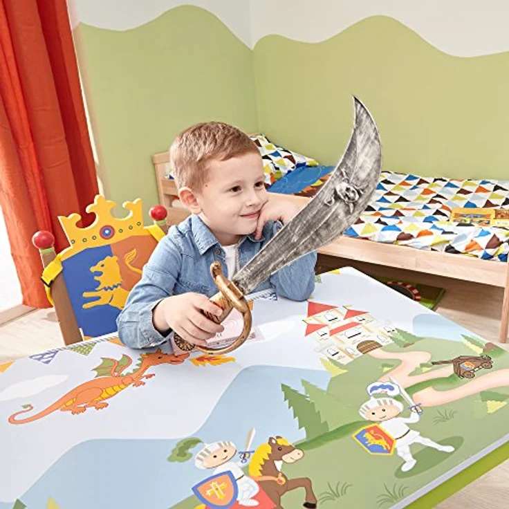 Fantasy Fields Knights Dragons Kinder Kids Holztisch (ohne Stühle) TD11837A1 – Bild 5