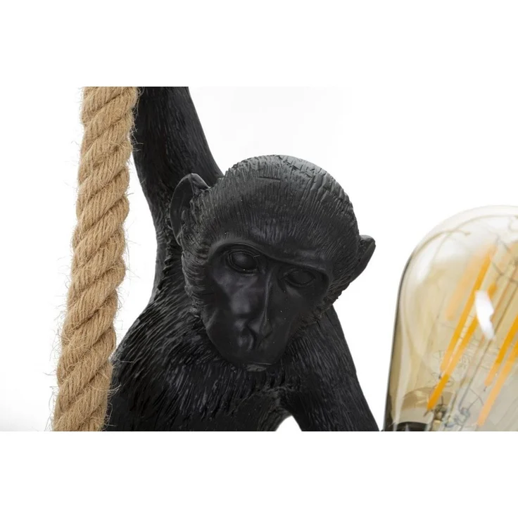 Mauro Ferretti Hängeleuchte Monkey Haengelampe Gold Resin Rope Glam Design – Bild 4