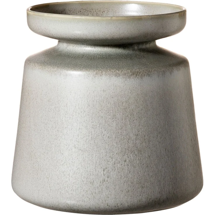 Ritzenhoff & Breker 'IMPERIA' Vase, Steingut grau, 24.2 x 24 x 24.2 cm – Bild 1