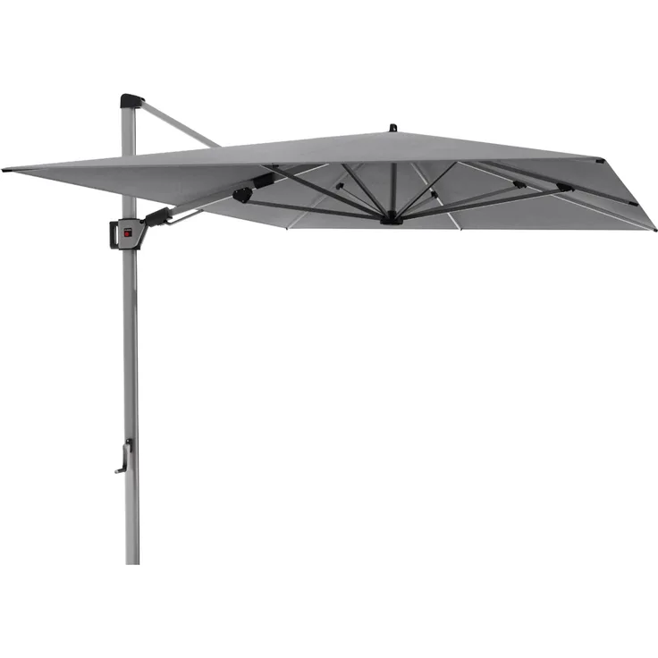 Knirps Sonnenschirm / Ampelschirm "Hyperion Prestige 330x240", stone, 330x240 cm