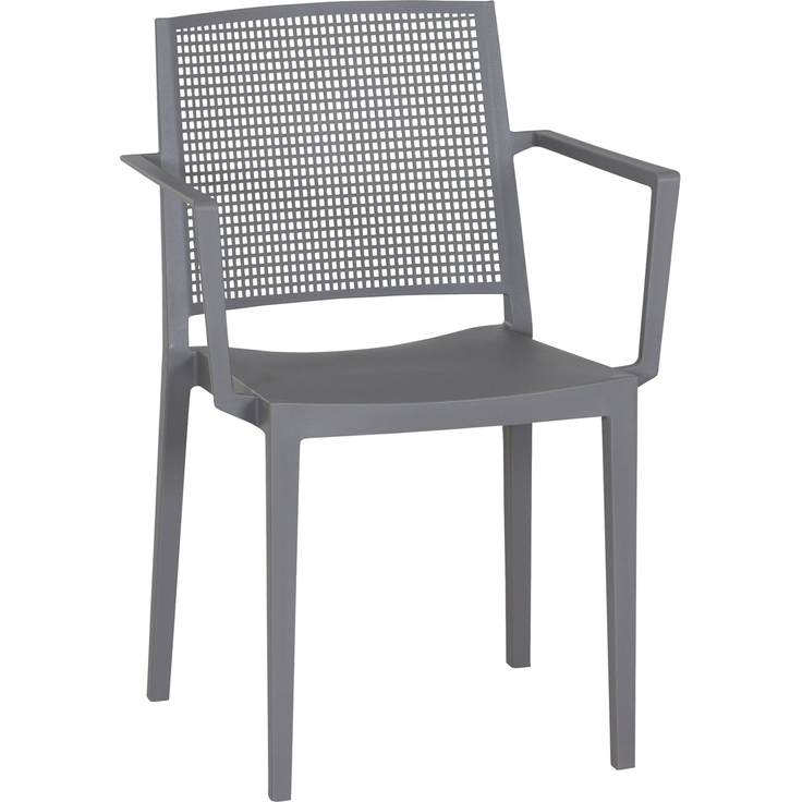 Siena Garden Square AL, Stapelstuhl - Polypropylen grau