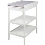 roba Wickelregal - inkl. Wickelauflage 'roba Style grau' - Höhe 93,5 cm - Weiß