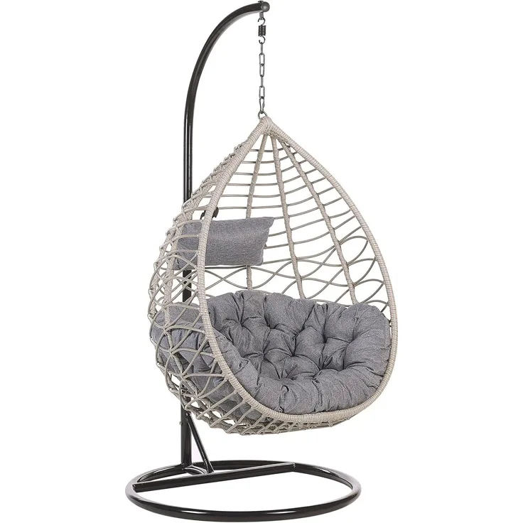 Hängesessel mit Gestell ARSITA Grau