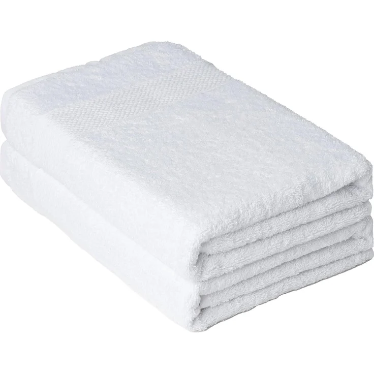 Brielle Badetücher Handtuch-Set aus 100% Baumwolle - 2 Duschtücher 70x140 cm, (packung, 2-St), 100% Baumwolle, nachaltig as Bio-Bumwolle, schnell trocknet – Bild 1
