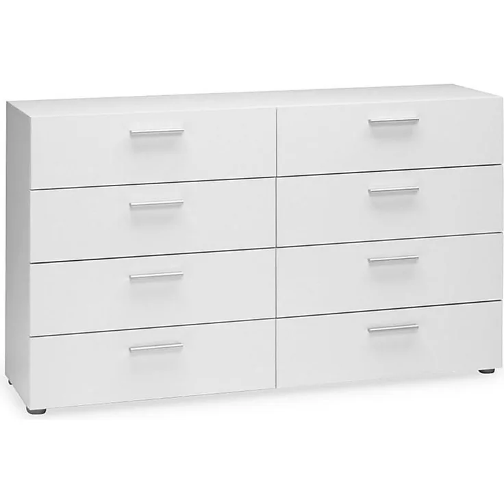 Tvilum Pfeffer Chest, Engineered Wood, Holz, White