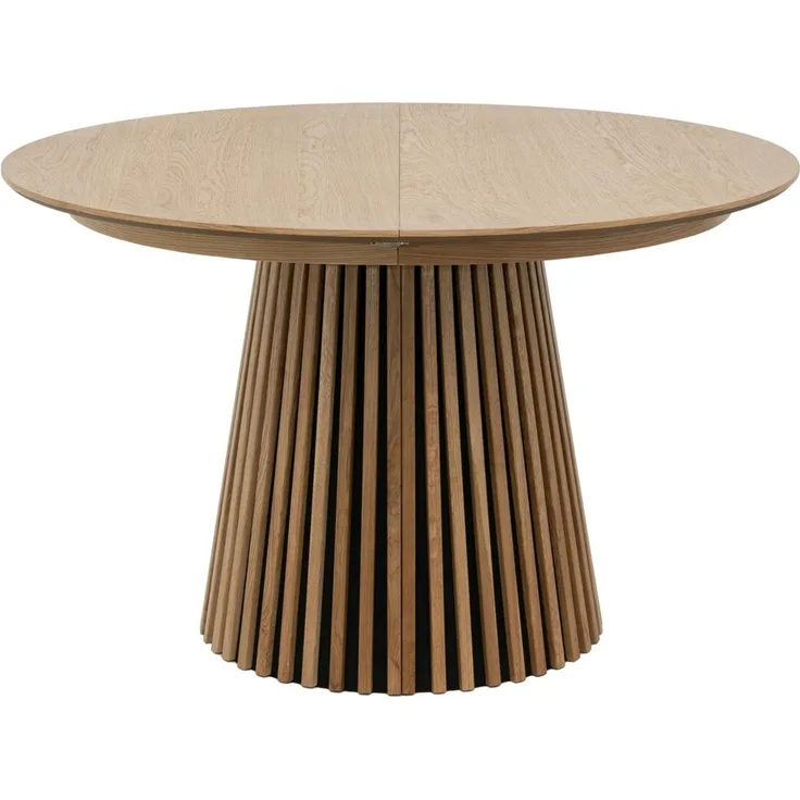 Esstisch Gobens Ausziehbar Ø120-220 cm Eiche Natur - Flexibler Holztisch