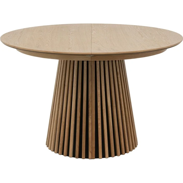 Esstisch Gobens Ausziehbar Ø120-220 cm Eiche Natur - Flexibler Holztisch – Bild 1