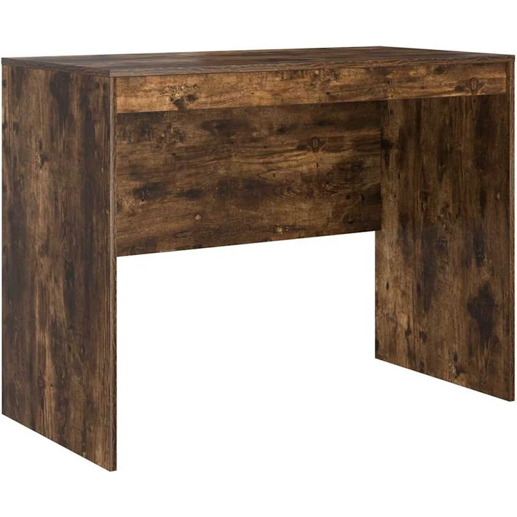 vidaXL Schreibtisch Geräucherte Eiche 100 x 50 x 76 cm 869446 – Bild 1