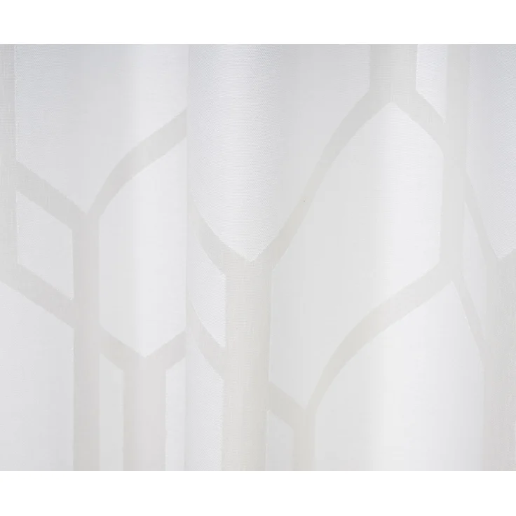 GÖZZE Ösenschal BARDOLINO weiß BH 140x245 cm weiß – Bild 3