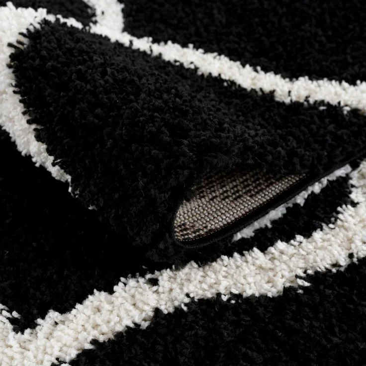 Sanat Hochflor-Teppich Madrid, auch in Rund erhältlich, rechteckig, Höhe: 30 mm, Wohnzimmer, Langflor, Shaggy Teppich – Bild 4