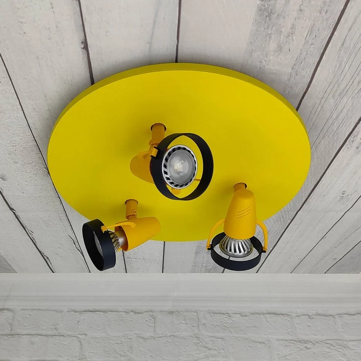 niermann Deckenstrahler Strahler, ohne Leuchtmittel, 3 verstellbare Spots – Bild 2