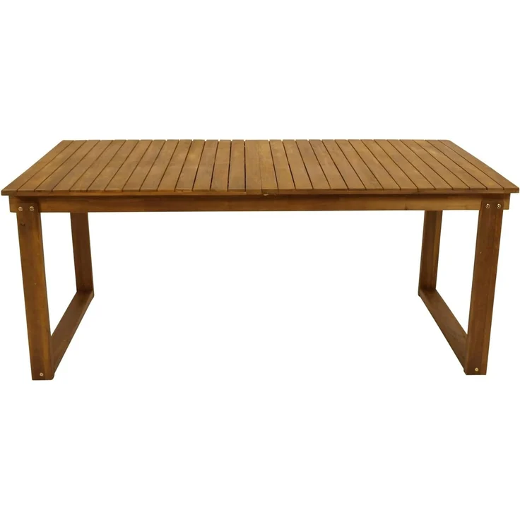 DEGAMO SANTIAGO Garten-Ausziehtisch, Holz Akazie, braun, 180/240x100cm – Bild 7