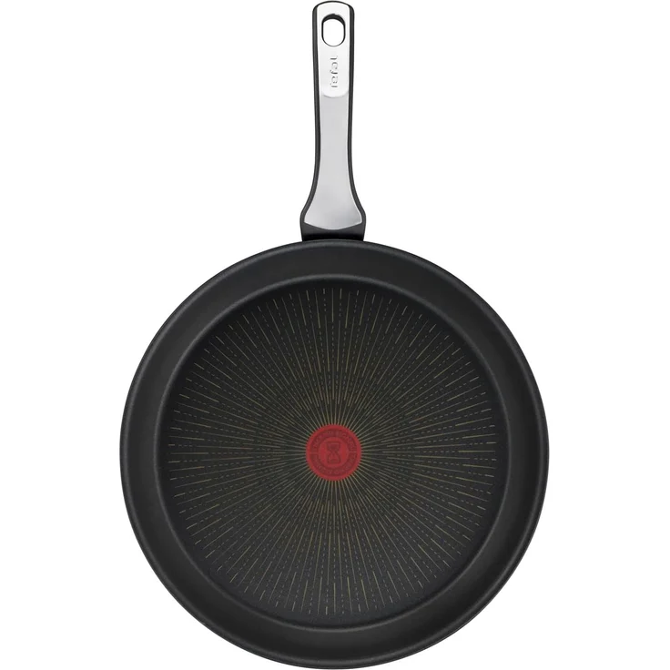 Tefal G25908 Unlimited On Bratpfanne | 32 cm | mit kratzfester Titanium Antihaft-Beschichtung | Thermo-Signal | PFOA-frei | geeignet für alle Herdarten, auch für Induktionsherde | schwarz – Bild 2