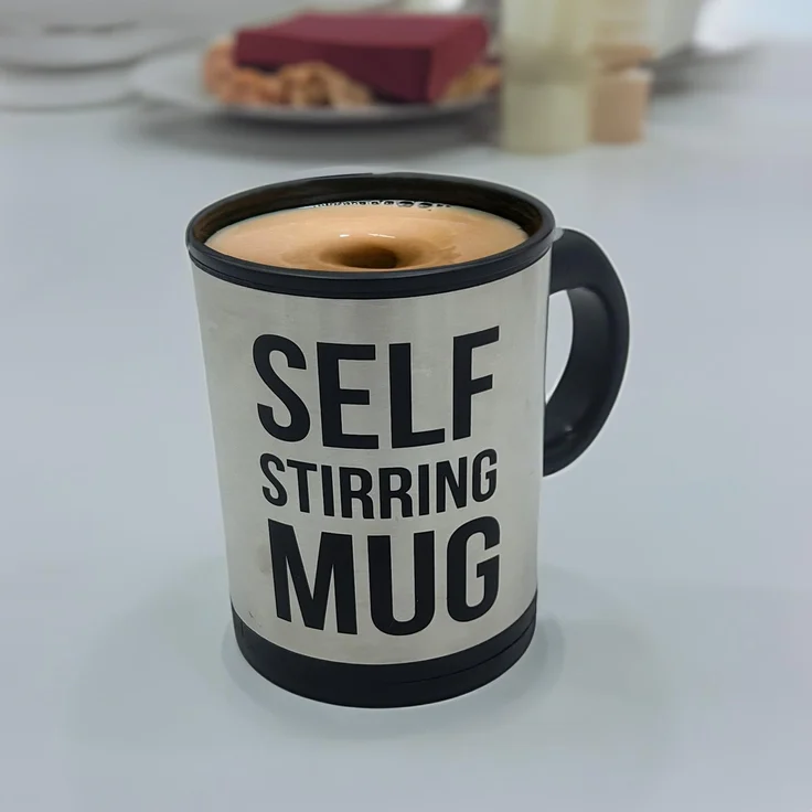 Mad Monkey - Selbstrührende Tasse – Bild 3
