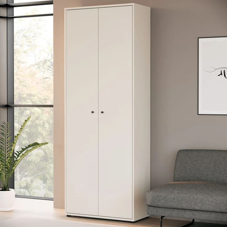 Aktenschrank >TEMPRA2< in Sand - 73,7x197,5x34,8cm (BxHxT) – Bild 2