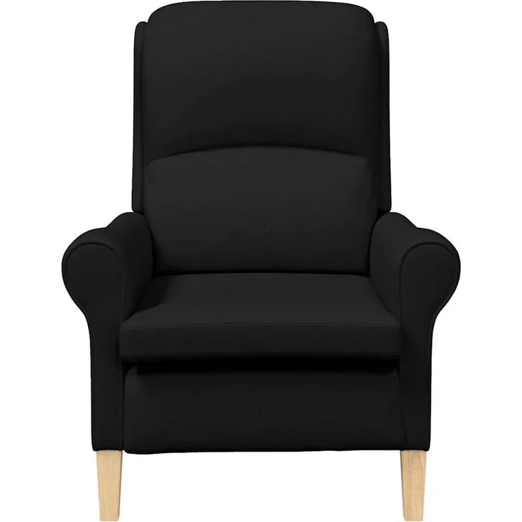 vidaXL Sessel Schwarz 76 x 94 x 102 cm Stoff 42009842 – Bild 3