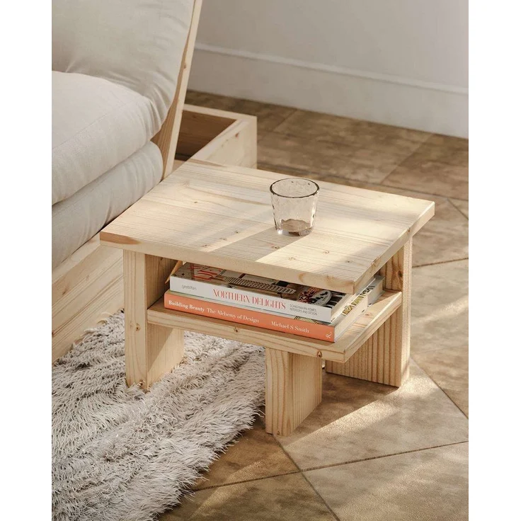Karup Design Beistelltisch Japan Side Table, kompakt, stilvoll, funktional, Made in Europe, vielseitig einsetzbar, aus massivem FSC®-zertifiziertes Massivholz – Bild 5
