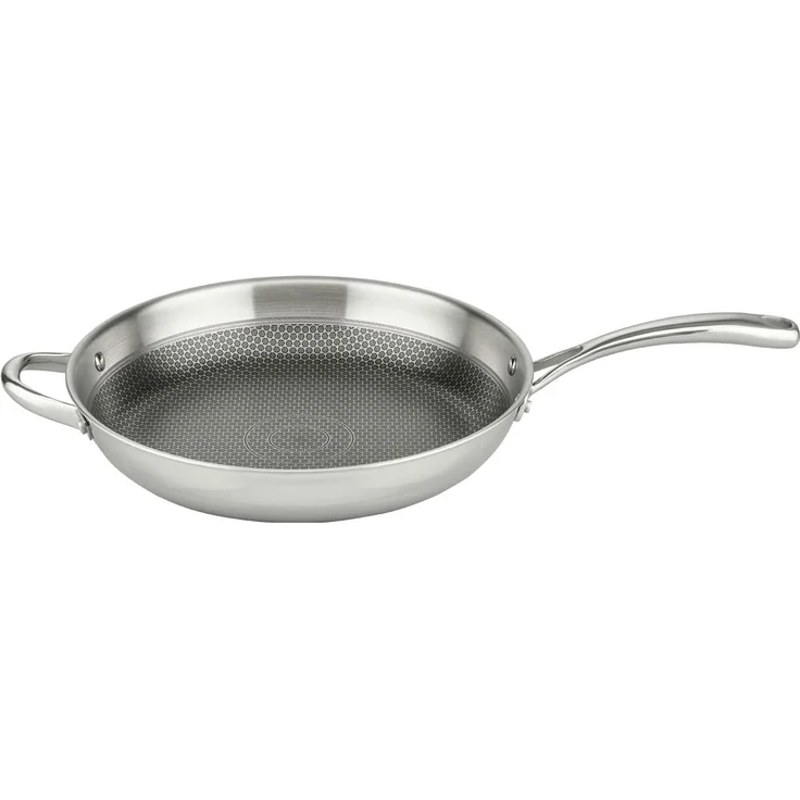 ELO Bratpfanne Relief Ø32cm mit Gegengriff Edelstahl – Bild 1