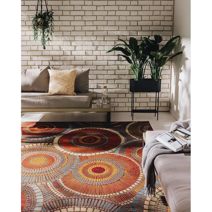 benuta Outdoorteppich Artis, rechteckig, Höhe: 5 mm, Kunstfaser, Berber, Ethno-Style, Wohnzimmer