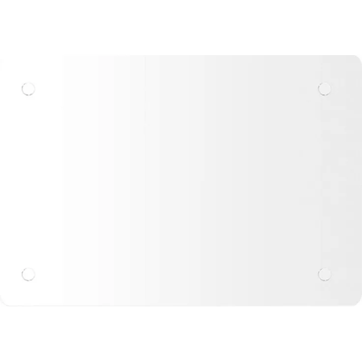 Elegantes Glas-Schneidebrett - Stilvoll und Hygienisch für Ihre Küche Transparent 20 x 30 cm