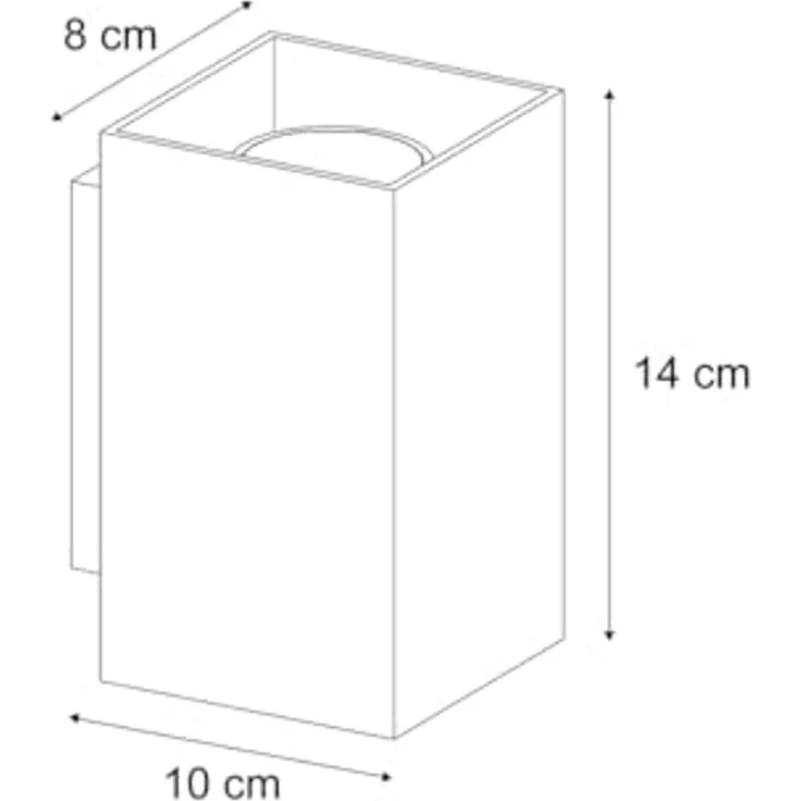 Qazqa Wandleuchte Sandy, ohne Leuchtmittel, GU10, Beige, Modern, Aluminium, 2-flammig – Bild 4