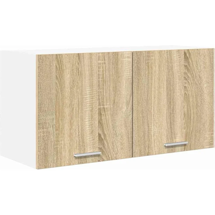 vidaXL Hängeschrank Sonoma-Eiche 80 x 31 x 40 cm Holzwerkstoff 884180 – Bild 2