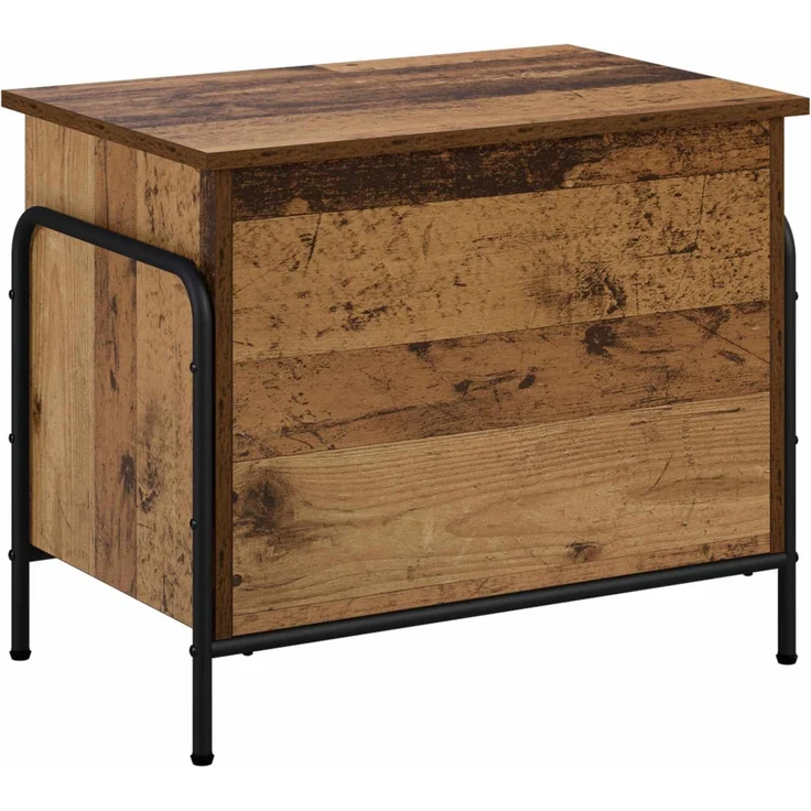 vidaXL Aufbewahrungsbox Altholz 80 x 40 x 49,5 cm Holzwerkstoff 8013672 – Bild 2