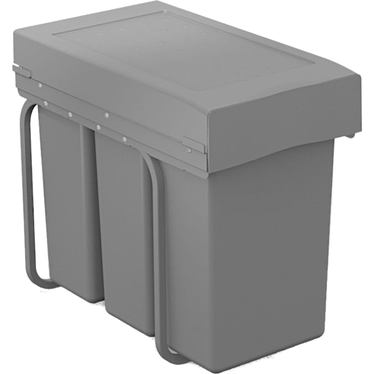 Victory Abfallsammler 72233060 Bio Trio Deluxe 30 Liter hellgrau – Bild 3