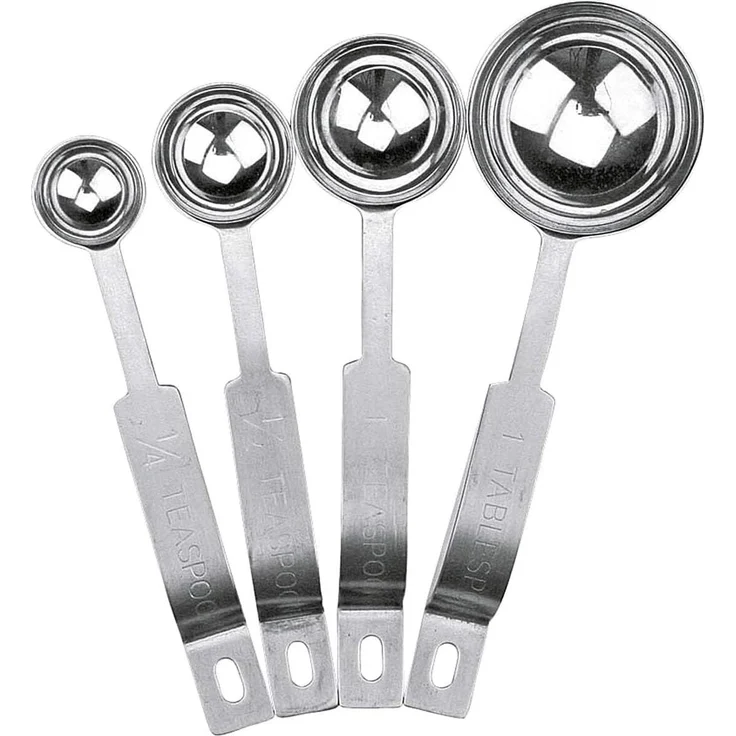 Städter Edelstahl Messlöffel-Set 4-tlg. – Bild 2
