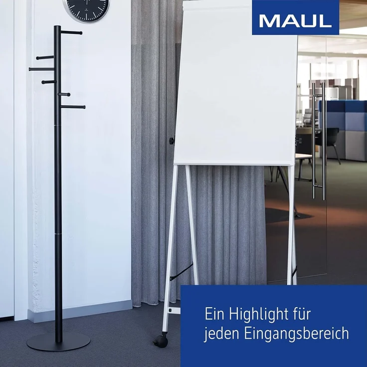Maul Garderobenständer Maulcaurus 7 Kleiderstangen 177cm schwarz – Bild 6
