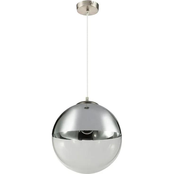 Globo Varus Hängeleuchte chrom E27 dimmbar 20x120 cm