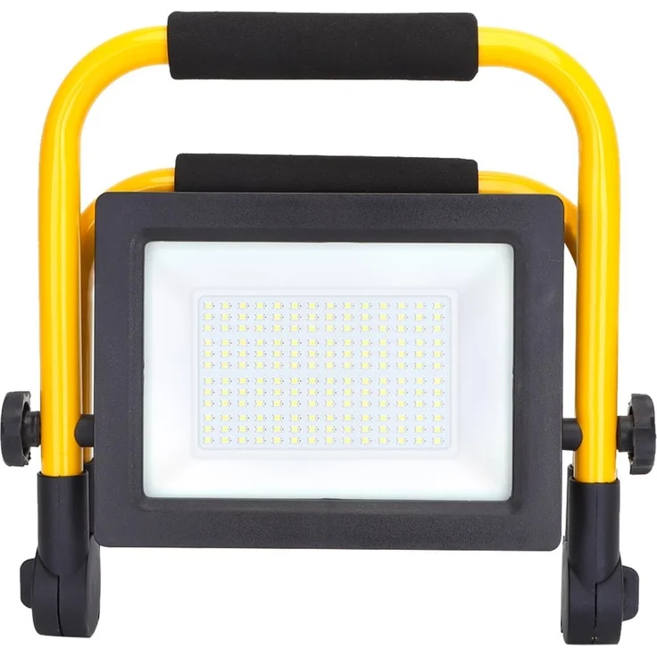 50W Kaltweiß Tragbaren LED Baustrahler Fluter Strahler mit Stecker IP44 – Bild 2