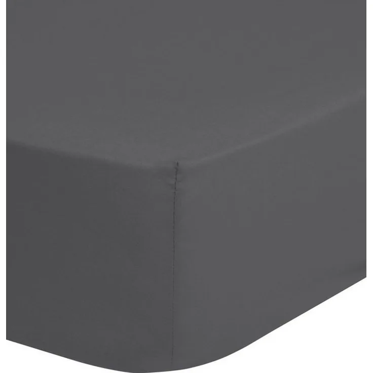 HIP Spannbettlaken 90x220 cm Grau