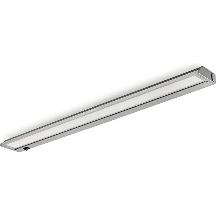 NABER Giro-S LED mit Schalter Unterbauleuchte / 1210 mm / Silberfarbig / A+ / 21 Watt / Neutralweiß