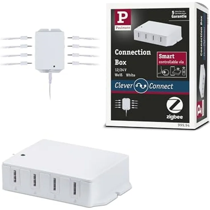 Paulmann 99994 Clever Connect Connection Box Tunable White Smart Home