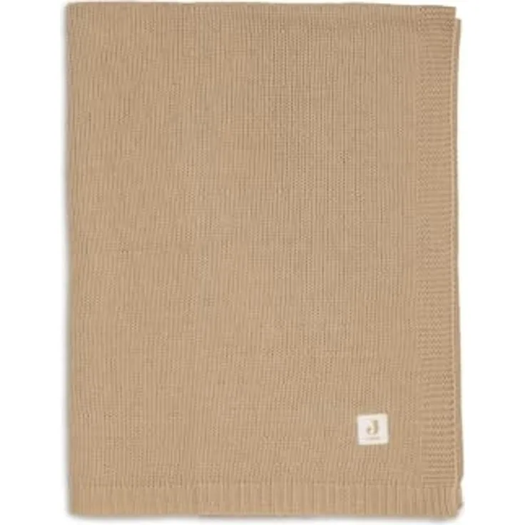 Jollein Babydecke - 75x100 cm - 1.0 TOG - Baumwollmischung - Für Babywiege & Kinderwagen - Oeko-Tex Zertifiziert - Sprinkle Knit - Hazel