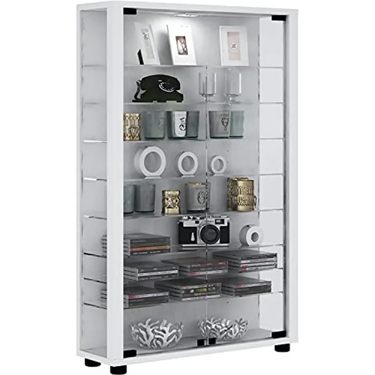 VCM Standvitrine LUMO Mini BHT 59x90x18 cm