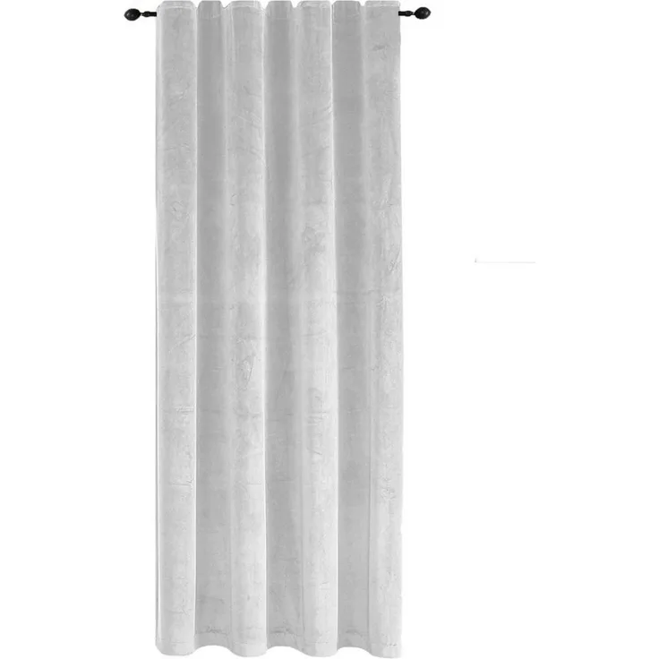 Haus und Deko Gardine Verdunkelungsvorhang Samt weich Vorhang Kräuselband blickdicht Gardine (1 St), Kräuselband, Polyester