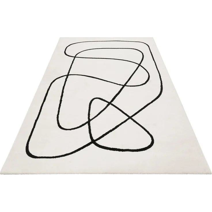 Esprit Teppich Artist, rechteckig, Höhe: 13 mm, Kurzflor Teppich, geometrisch modern, Wohnzimmer, Schlafzimmer
