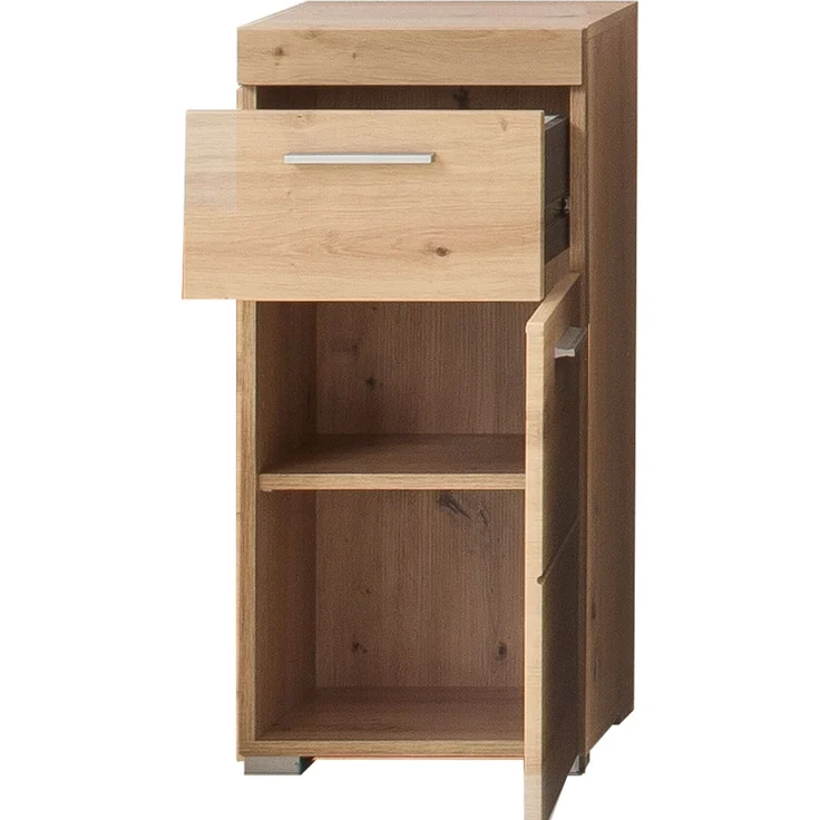 Trendteam 'Amanda' Midischrank, Holz, 79 x 31 x 37 cm, Asteiche – Bild 2