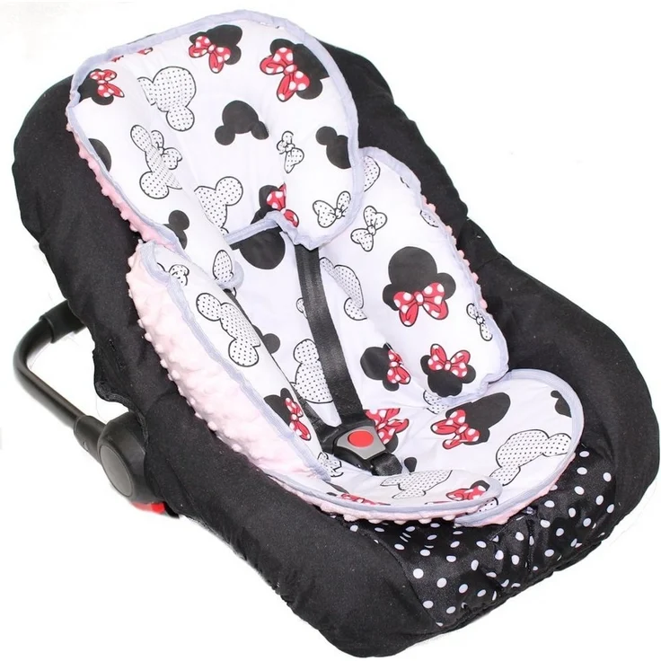 Primawela Sitzverkleinerer Sitzverkleinerer MINKY Einlage Baby Kind für Auto Babyschale Einsatz – Bild 5