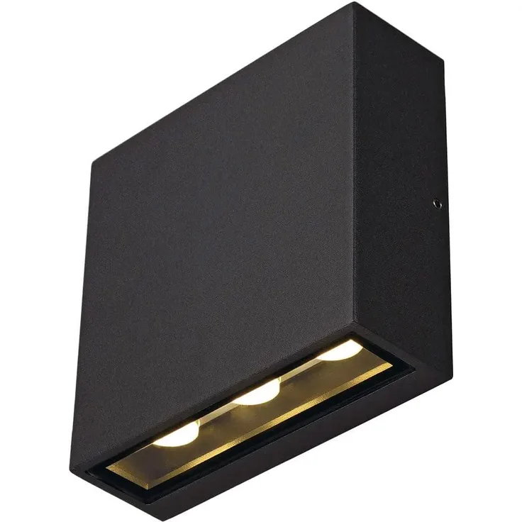 SLV BIG QUAD UP/DOWN WL Wandleuchte, anthrazit - Wand- und Deckenleuchten