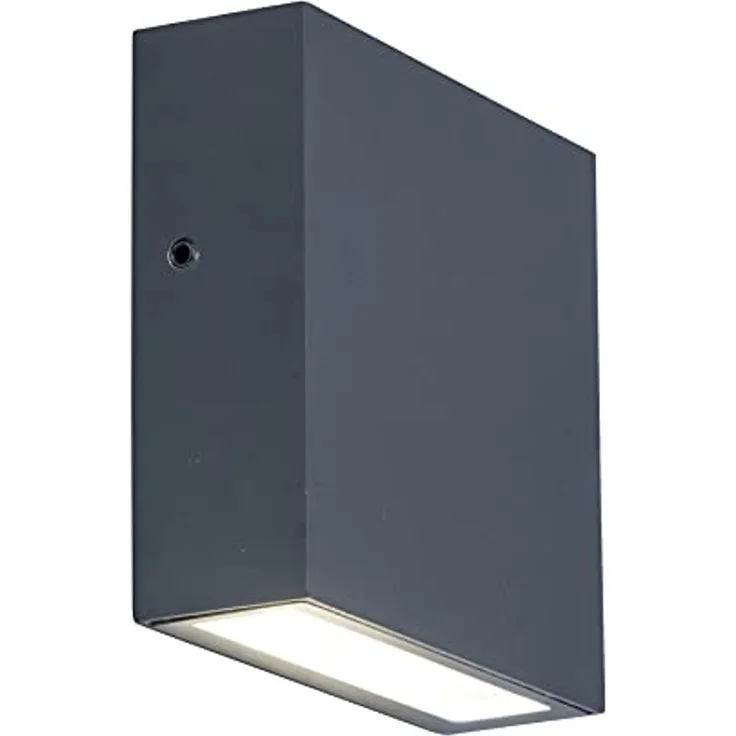 Lutec LED Außenwandleuchte Gemini XF anthrazit IP54