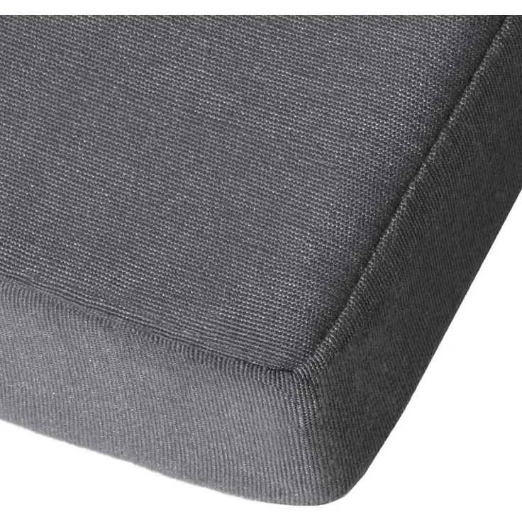 Beautissu 'LoftLux DC' Auflage, Polyester graphitgrau, 175 x 45 x 5 cm – Bild 5